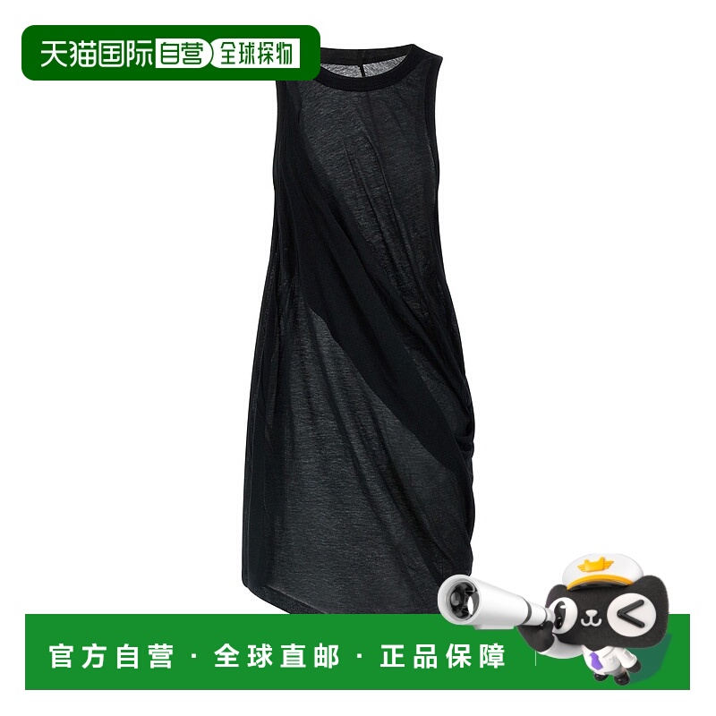 香港直邮Rick Owens 圆领背心 RR01E5152UC潮流穿搭时尚高级感