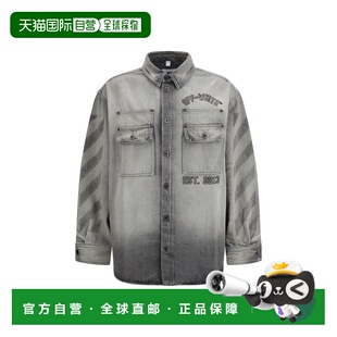 Diag 军装 牛仔色 white 44M 牛仔衬衫 男士 式 香港直邮off 风衬衫