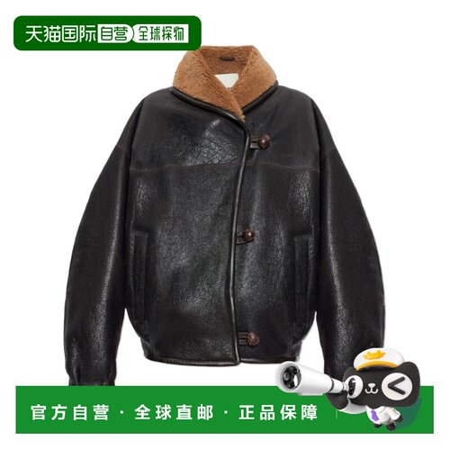 Isabel Marant 徽标皮夹克 MA0626FAD4A04I 【付后1h可退】