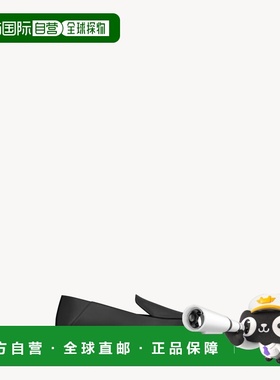 自营欧洲直邮YSL圣罗兰 ALAIN系列男士黑色小羊皮圆头拖鞋