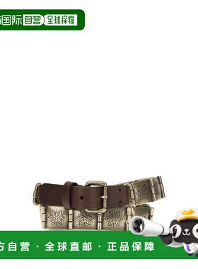 1h可退 香港直邮Etro 艾特罗 女士 雕刻金属皮带腰带 WP3B0086AM0