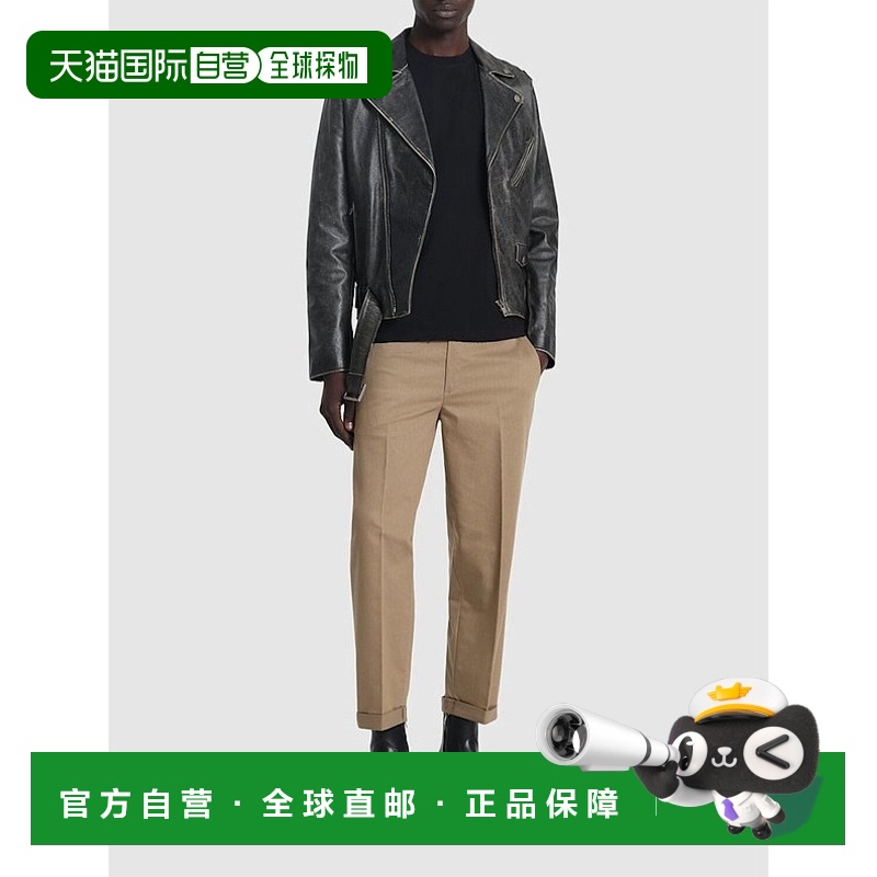 1h可退 香港直邮GOLDEN GOOSE 男士 Regular版型破洞棉质平纹针织