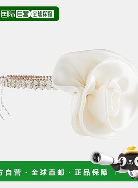 1h可退 香港直邮magda butrym 女士 花饰水晶装饰短项链 001336