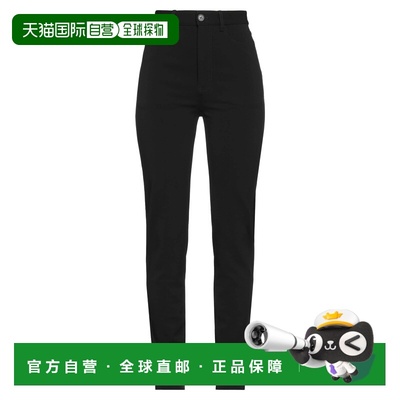 1h可退 香港直邮Balenciaga 巴黎世家 女士 休闲长裤 black黑色