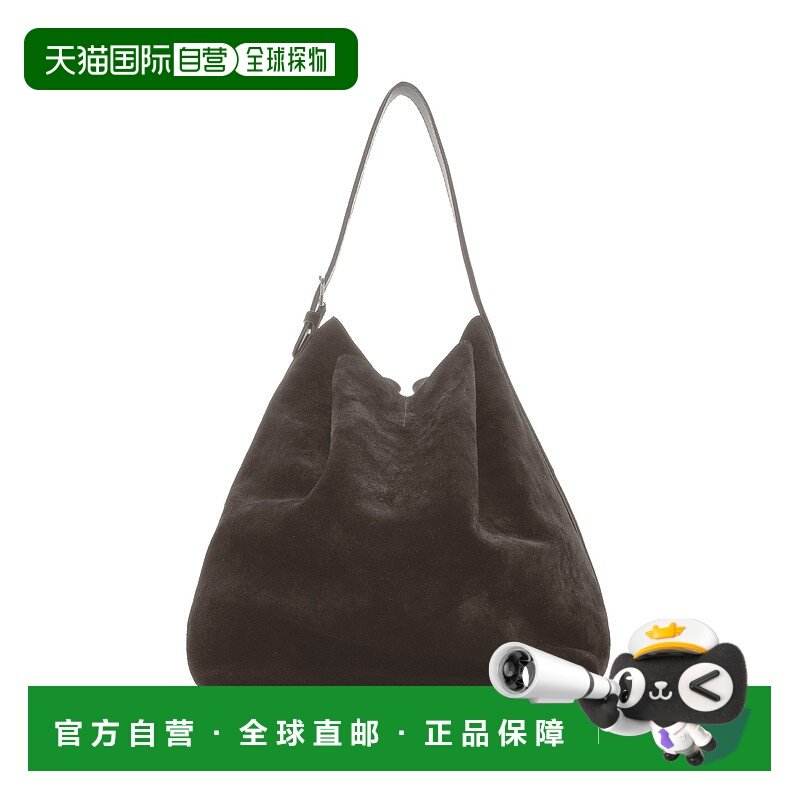 香港直邮TOTÊME 女士 束带绒面革手提包 grey灰色 舒适时尚,箱包皮具/热销女包/男包,托特包,淘宝优惠券,粉丝福利购,淘宝优惠卷