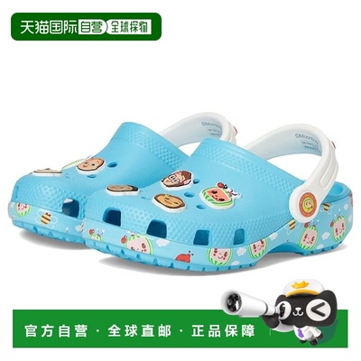 1h可退 香港直邮Crocs 卡骆驰 女童 CoComelon 经典款洞洞鞋(儿童