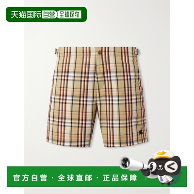 香港直邮Burberry巴宝莉Selkirk男士泳裤短裤 【付后1h可退】