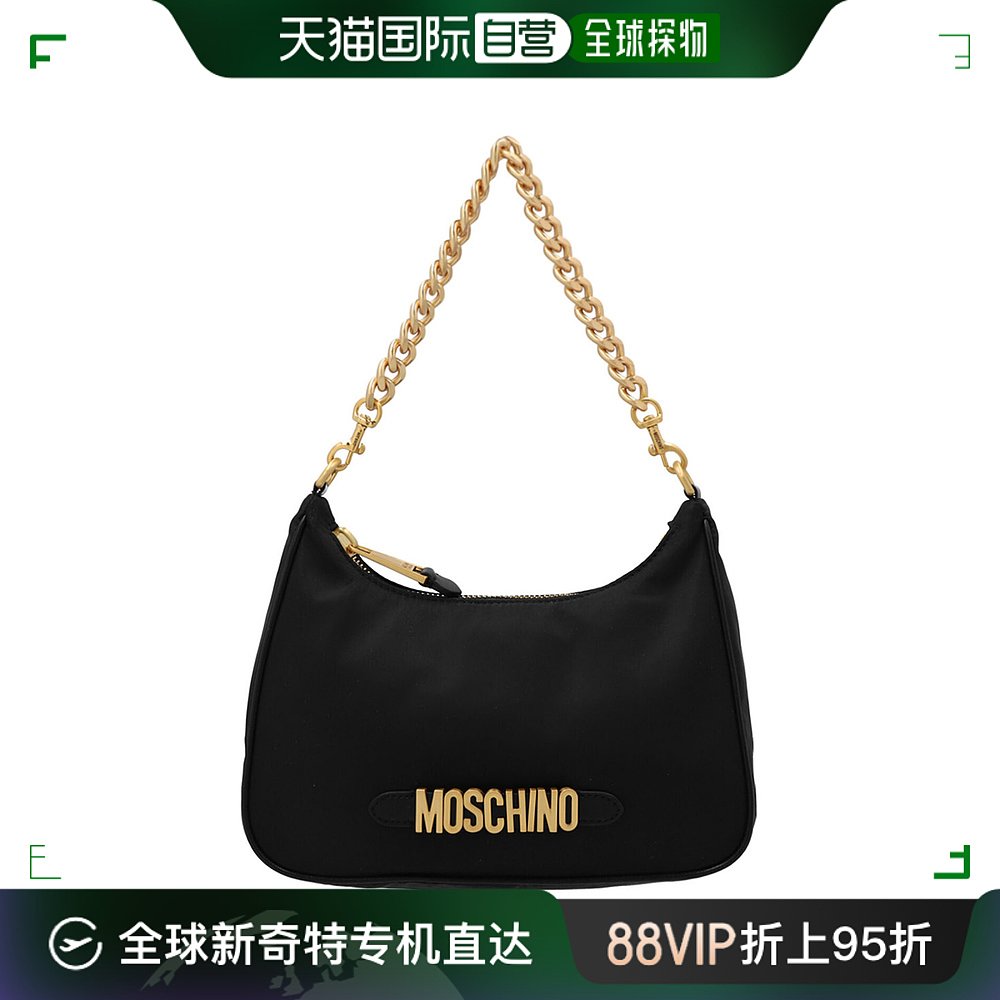 香港直邮Moschino莫斯奇诺女士 Logo shoulder bag单肩包 B740