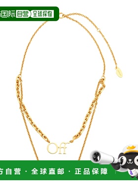 1h可退 香港直邮off-white 女士 项链 metal金属色 舒适时尚