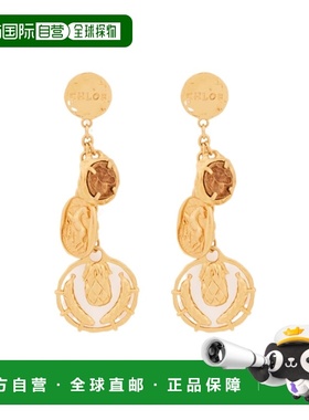 1h可退 香港直邮Chloe Medals耳环 CH26SJE08CB7配饰