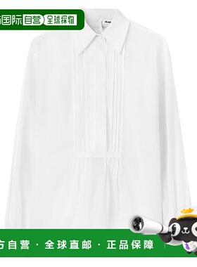 香港直邮Jil Sander 吉尔 桑达 女士 褶裥衬衫 J01DL0136J45014