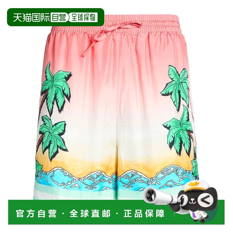 1h可退 香港直邮Casablanca 男士 短裤 pink粉色 舒适时尚,男装,休闲裤,淘宝优惠券,粉丝福利购,淘宝优惠卷