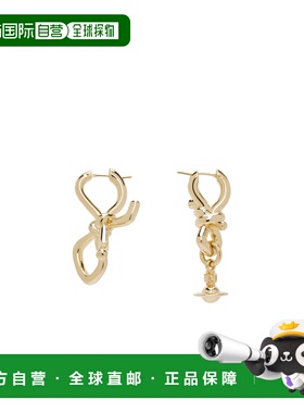 1h可退 香港直邮Vivienne Westwood 结饰细节耳环 6202016U02R001