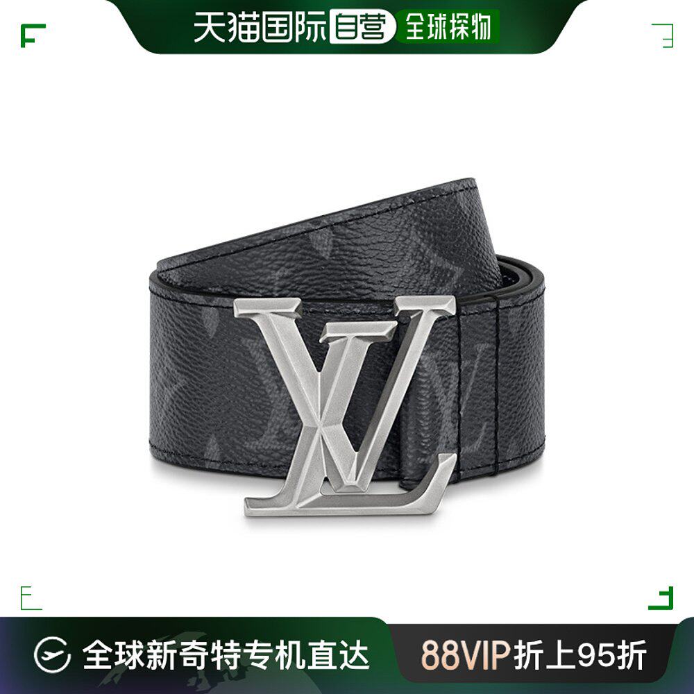欧洲直邮louis vuitton路易威登pyramide系列男士牛皮革腰带40mm