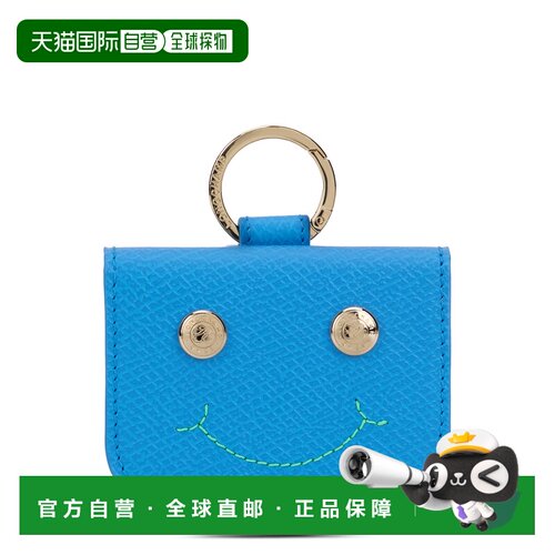 香港直邮LONGCHAMP 女士卡包 30047HJP072 AW2026 蓝色 Leather c