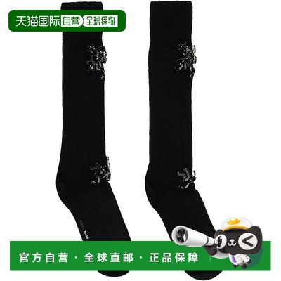 1h可退 香港直邮Tom Ford 汤姆 福特 女士 黑色 Embellished Rose