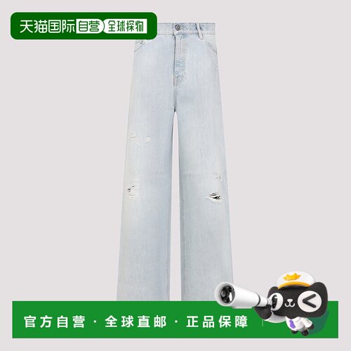 香港直邮GOLDEN GOOSE 女士 腰带环牛仔长裤 GWP02079P001850
