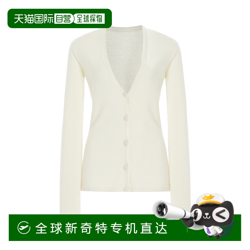 香港直邮The Row 女士 Imperia 羊绒针织开衫 white白色 舒适时尚