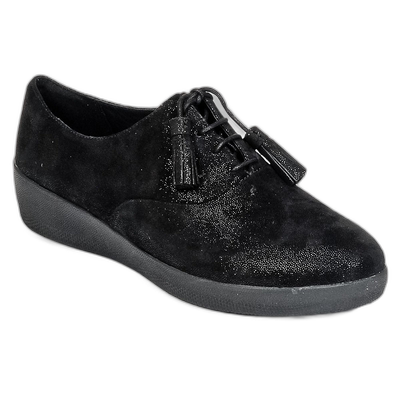 欧洲直邮FitFlop 飞适福 女士 德比鞋 CLASSIC TASSEL SUPEROXFOR