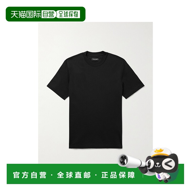 香港直邮Loro Piana 诺悠翩雅 男士 短袖T恤 FAM8924
