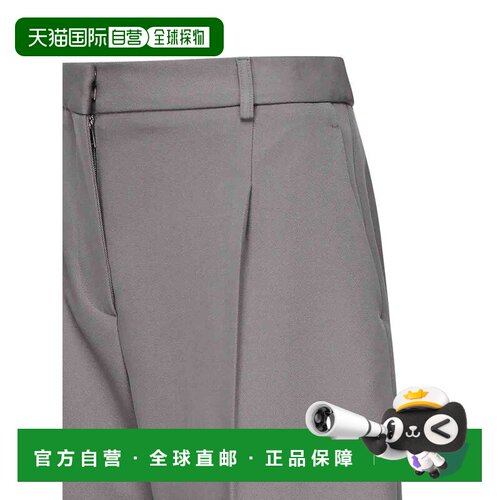 1h可退 欧洲直邮ALAIA 女士休闲裤 AA9P1210T612B284 AW2025 灰色