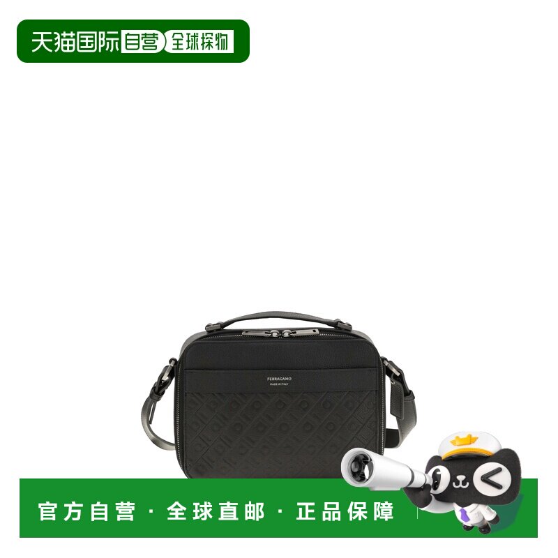香港直邮SalvatoreFerragamo菲拉格慕男士斜挎包 【付后1h可退】