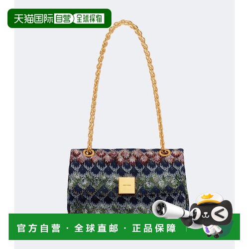 香港直邮MISSONI 米索尼 女士 小号蕾丝肩包 colorful花色 舒适时