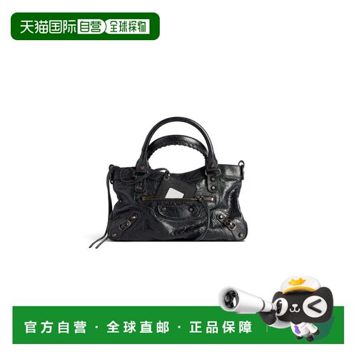 欧洲直邮BALENCIAGA (2025) 女士 Le City First 包（黑色）皮包