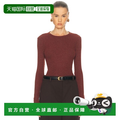 1h可退 香港直邮AGOLDE 女士 Delphi 修身T恤 A72301352 brown棕