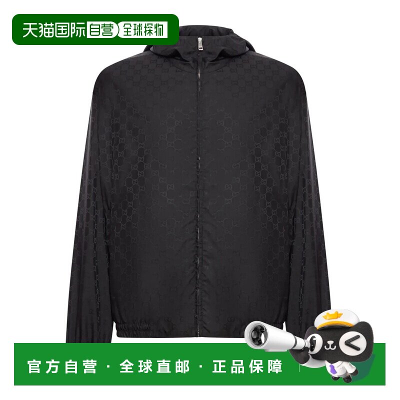 1h可退 香港直邮GUCCI 男士外套 814110ZASZD1000 SS2026 黑色 Ja