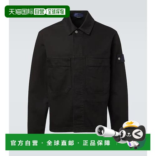 1h可退 香港直邮Stone Island 石头岛 男士 Compass 牛仔衬衫式牛