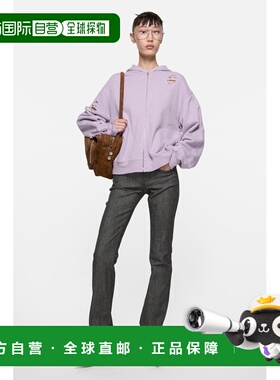 自营欧洲直邮Acnes Studios 2013F女士黑色棉锥形裤腿牛仔裤