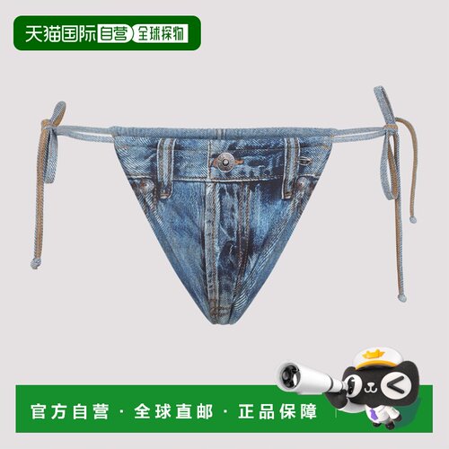 1h可退 香港直邮DIESEL 女士泳装 A191580BNCWE6866 SS2026 蓝色