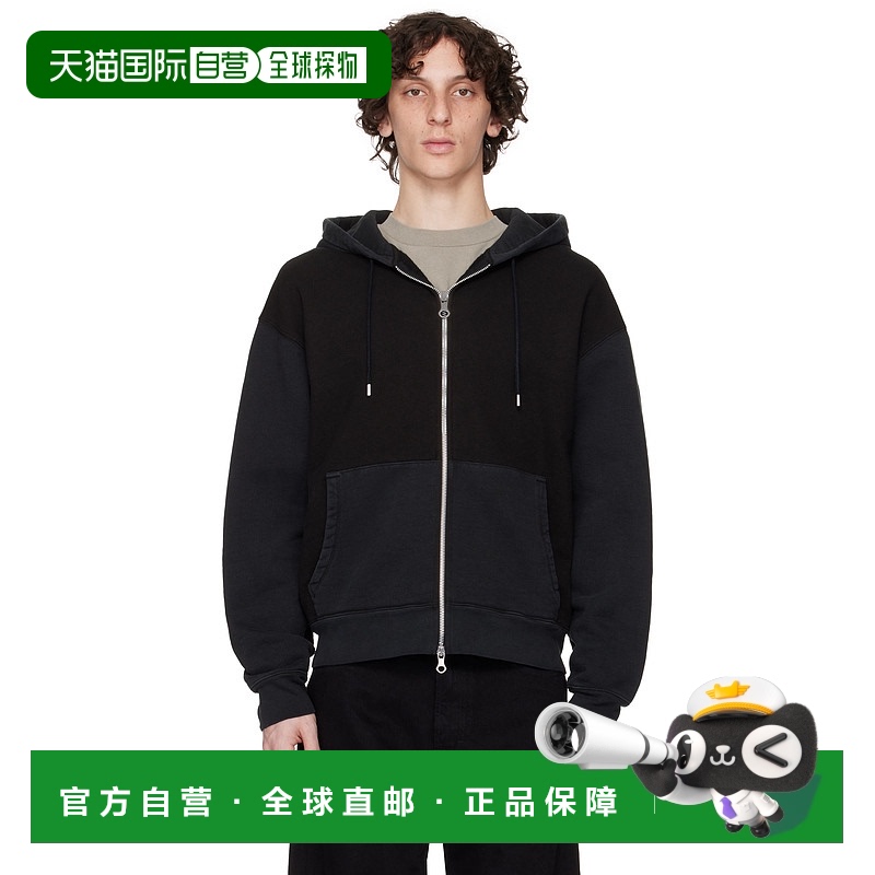 1h可退 香港直邮Our Legacy 男士 黑色 Rascal 连帽衫 M2256RP