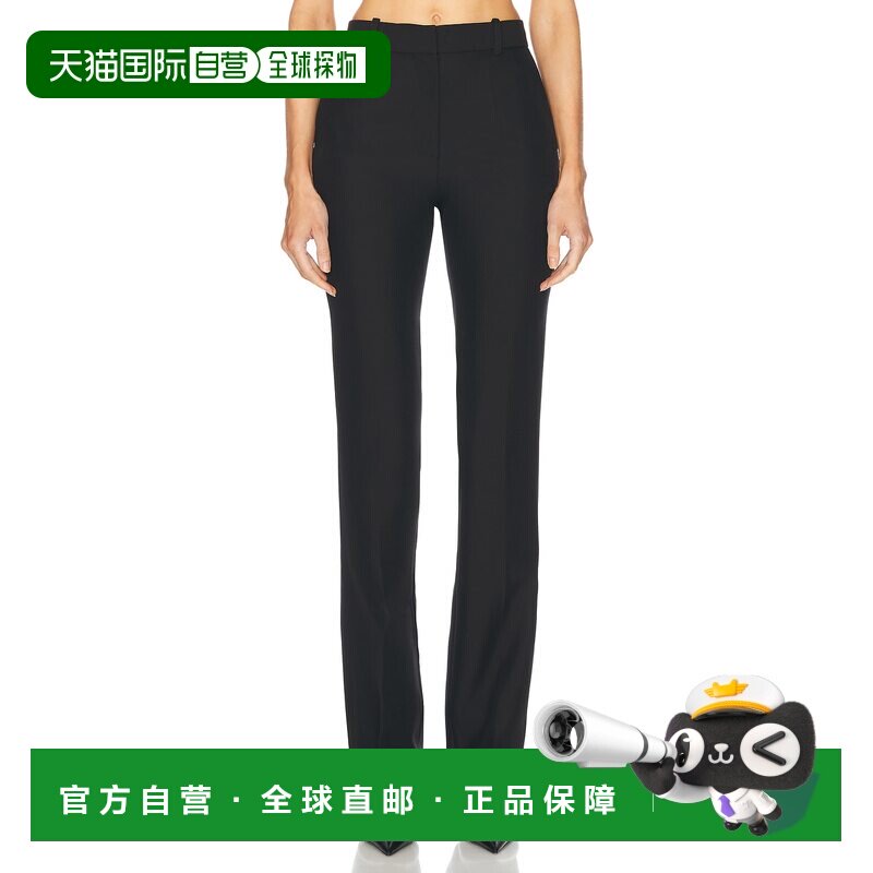 1h可退 香港直邮Coperni 女士 直筒精细剪裁裤子 COPP76F3004女裤