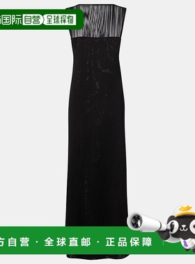 1h可退 香港直邮KHAITE 女士 Ruslan 长款连衣裙 black黑色 舒适