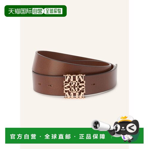 香港直邮MAX MARA 女士腰带 100319337515000 CO 棕色 SUMERO Lea