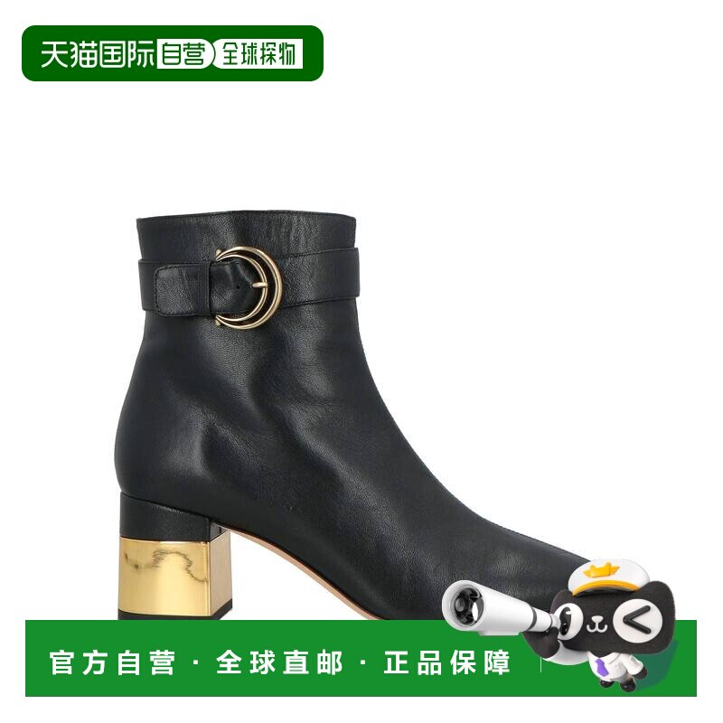 香港直邮Chloe 蔻依 女士 脚踝靴 BLACK黑色 女靴时尚舒适短靴