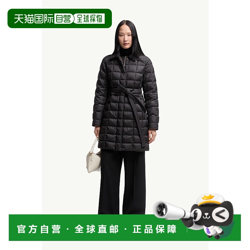 欧洲直邮MONCLER (2025) Gresillon 长款羽绒服(配腰带)