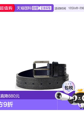 1h可退 香港直邮Emporio Armani 方扣腰带 Y4S010YC072皮带