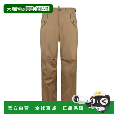 香港直邮DSQUARED2 男士休闲裤 S71KB0728S41794157CAMEL AW2025