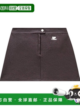 欧洲直邮COURREGES 女士半身裙 PERCJU001VY00144010包臀裙a字裙