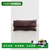 香港直邮Courreges red红色 女士 1h可退 Cuff 皮革手包 舒适时尚