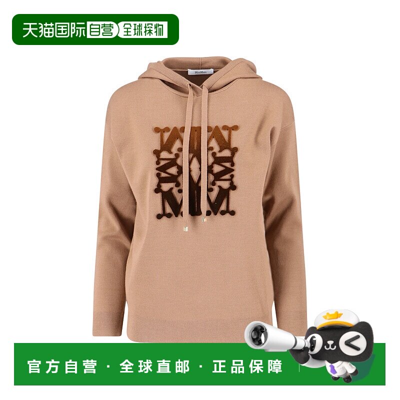香港直邮MaxMara 麦斯玛拉 女士 TADDEO 羊毛纱线运动衫 25213662