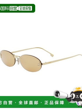 香港直邮Fendi 芬迪 女士 First FE4075US 30L 水晶太阳镜 FE4075