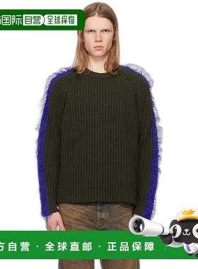 1h可退 香港直邮Diesel 迪赛 男士 绿色 K-Tricky 毛衣 A165800TK