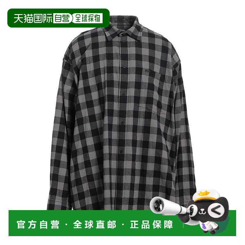 香港直邮Balenciaga 巴黎世家 男士 衬衫 brown棕色 舒适时尚