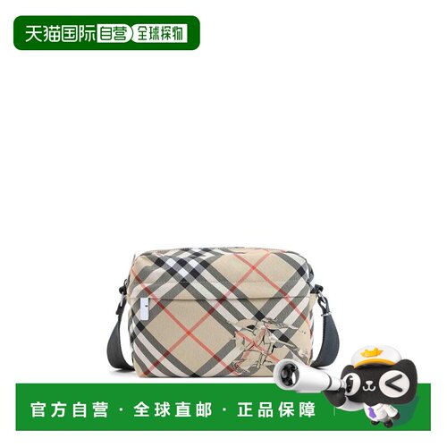欧洲直邮BURBERRY 男士斜挎包 8118833 AW2026 浅【付后1h可退】