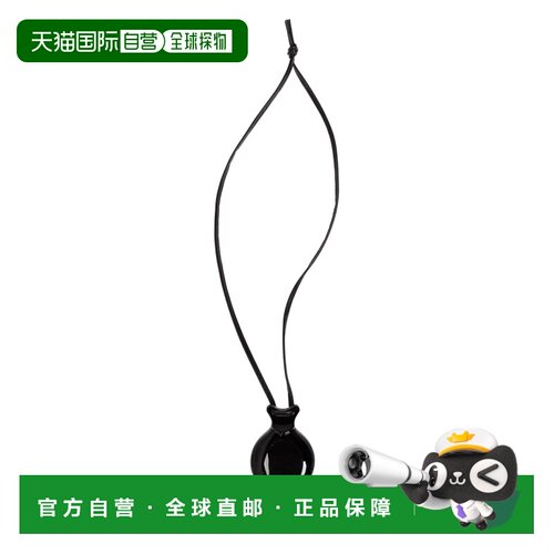 香港直邮LEMAIRE 女士项链 AC1082LO0031BK999 CO 黑色 坠饰项链