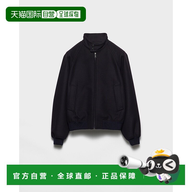 欧洲直邮PRADA (2025) 羊毛和羊绒夹克普拉达